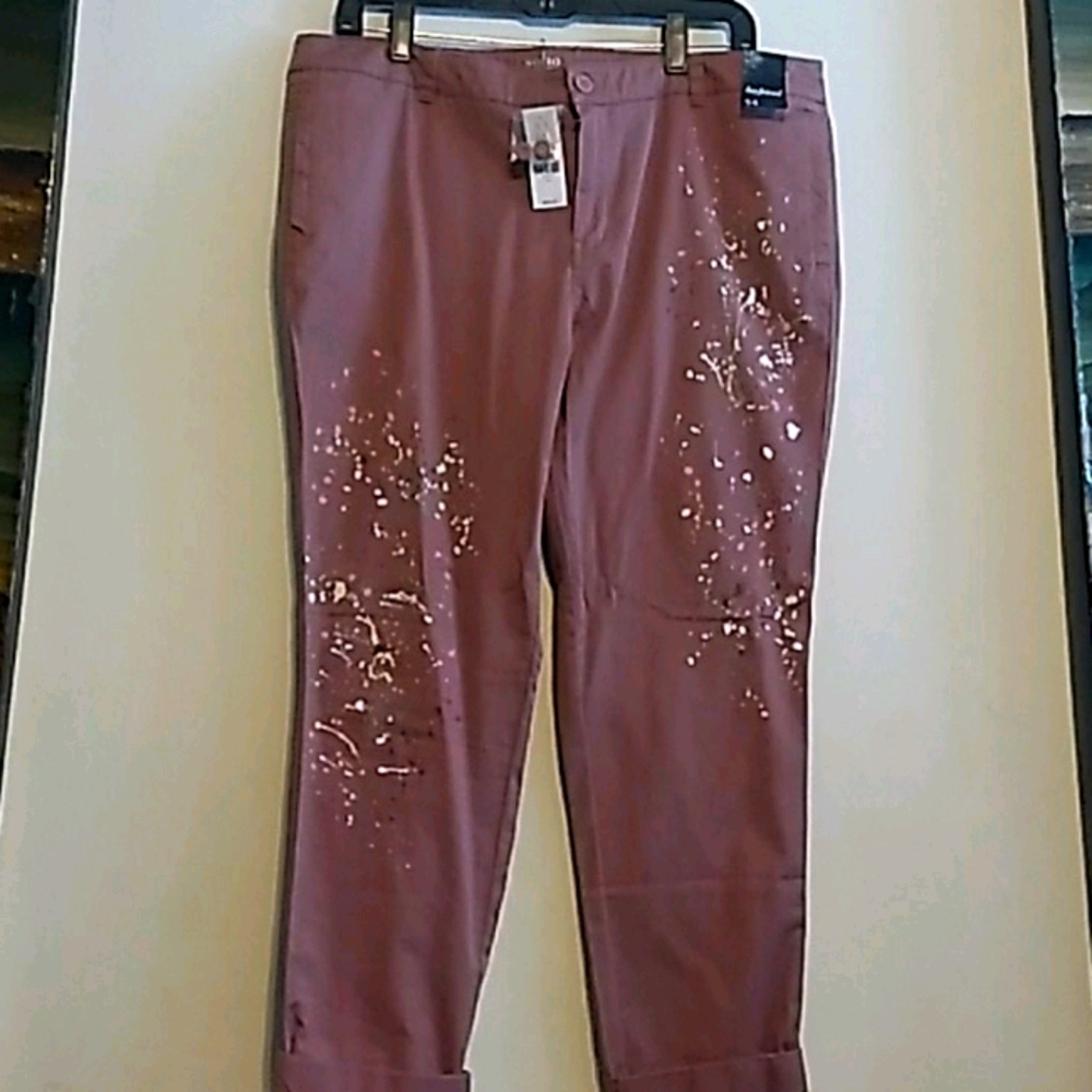 Soho -Paint splash pants